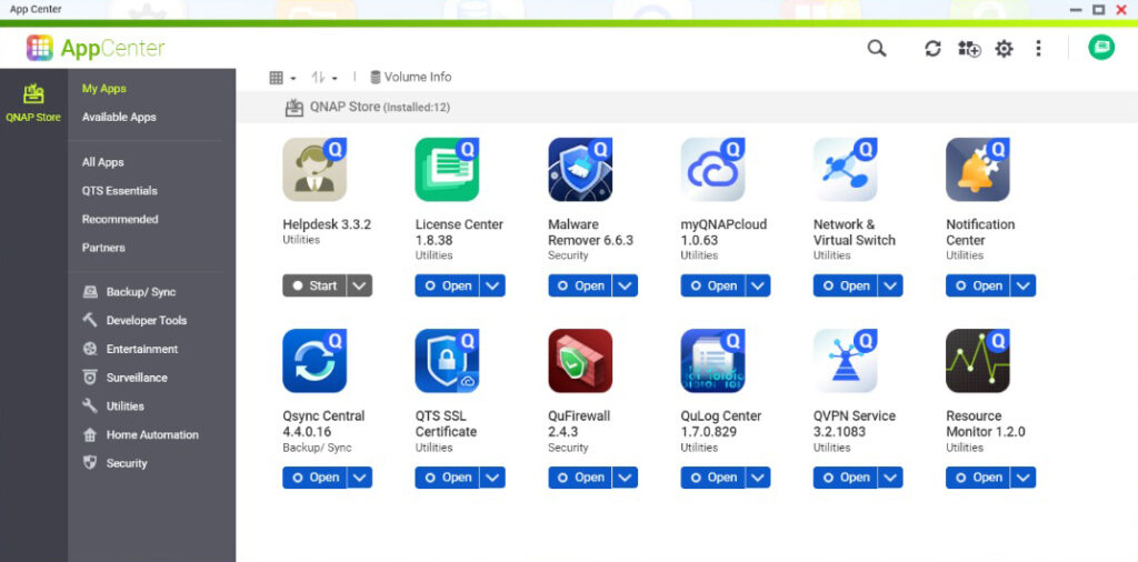 IP ServerOne NovaVault-App center